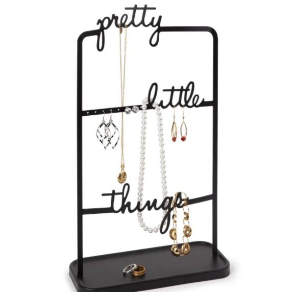 UMBRA "pretty little things" jewellery storage/display stand 9"X15"X4" like new